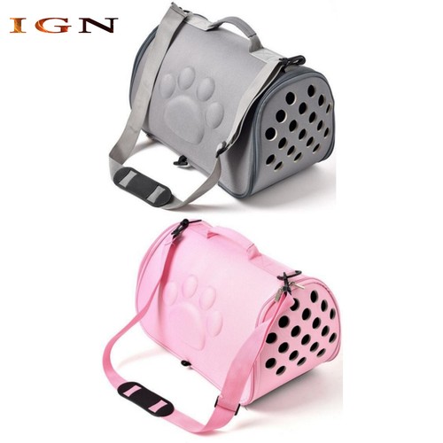 Portable Breathable Reinforced EVA Dog Cat Bag Pet Carrier Backpack Travel Bag