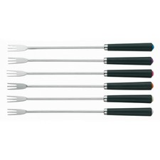 set di forchette per fonduta kela 6 pezzi MORENA, spiedini per fonduta di f 6mz6