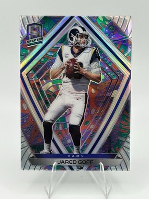 2020 PANINI SPECTRA SPECTRACULAR PSYCHEDELIC #98 Jared Goff /5!