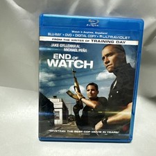 End of Watch (Blu-ray/DVD, 2013, 2-Disc Set) (B2)