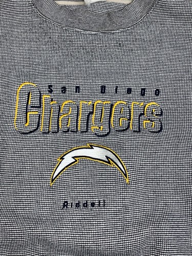 Old Riddell Logo Vintage Riddell San Diego Chargers Pullover Sweatshirt Mens M/L 90s ...