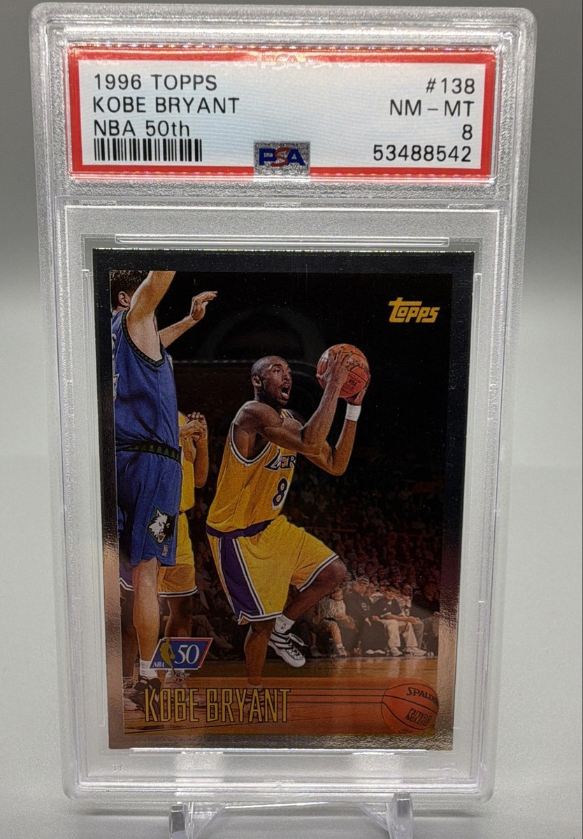 1996-97 Topps - Kobe Bryant #138 Foil Nba 50 (RC) for sale online
