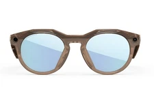 🔥New Oakley META HSTN Matte Brown Smoke W/ Deep Water Polarized Lens Size 51🔥