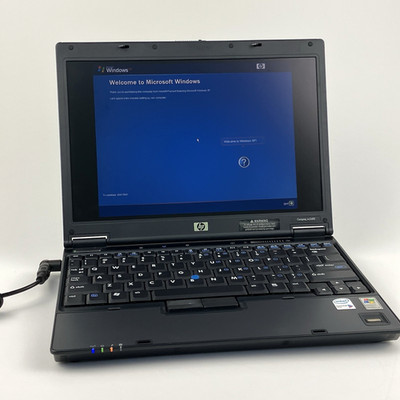 HP Compaq nc2400 Windows 2006 Laptop /w Charger 11'' - Data Reset Wiped