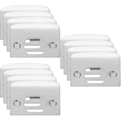Set of 3 Garagentorverstärkung Schließblech Tür Türverriegelungsabdeckung