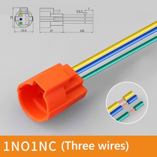 LED Emergency Stop 19/22mm Push Button Switch Stainless Steel Twist to Release - Picture 16 of 21