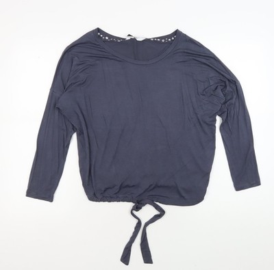Basic-Bluse Damen UK-Größe 10 Jasper Conran blau