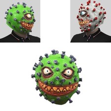 Cosplay Scary Halloween Mask Creative Horror Full Face Head Cover Party Props