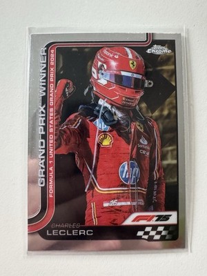 2025 Topps Chrome F1 Charles Leclerc #111