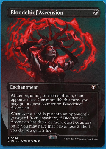 Bloodchief Ascension (Borderless) Commander Masters NM (506410) ABUGames - Picture 1 of 2