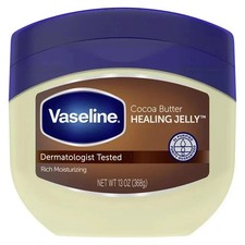 Vaseline Cocoa Butter Healing Jelly Dermatologist Tested For Dry Skin, 13 oz