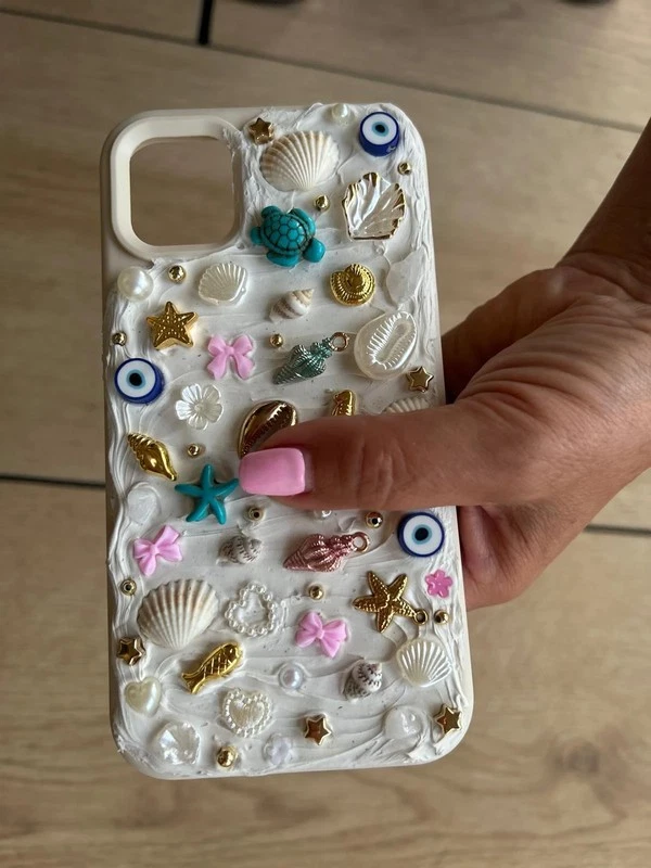 Coque pour iPhone personnalisée - Style Mermaid / Bohème Chic - Photo 4/4