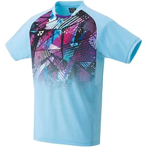 Yonex Men's Short Sleeve Game Shirt Fit Style Aqua Blue 111 SSNEW