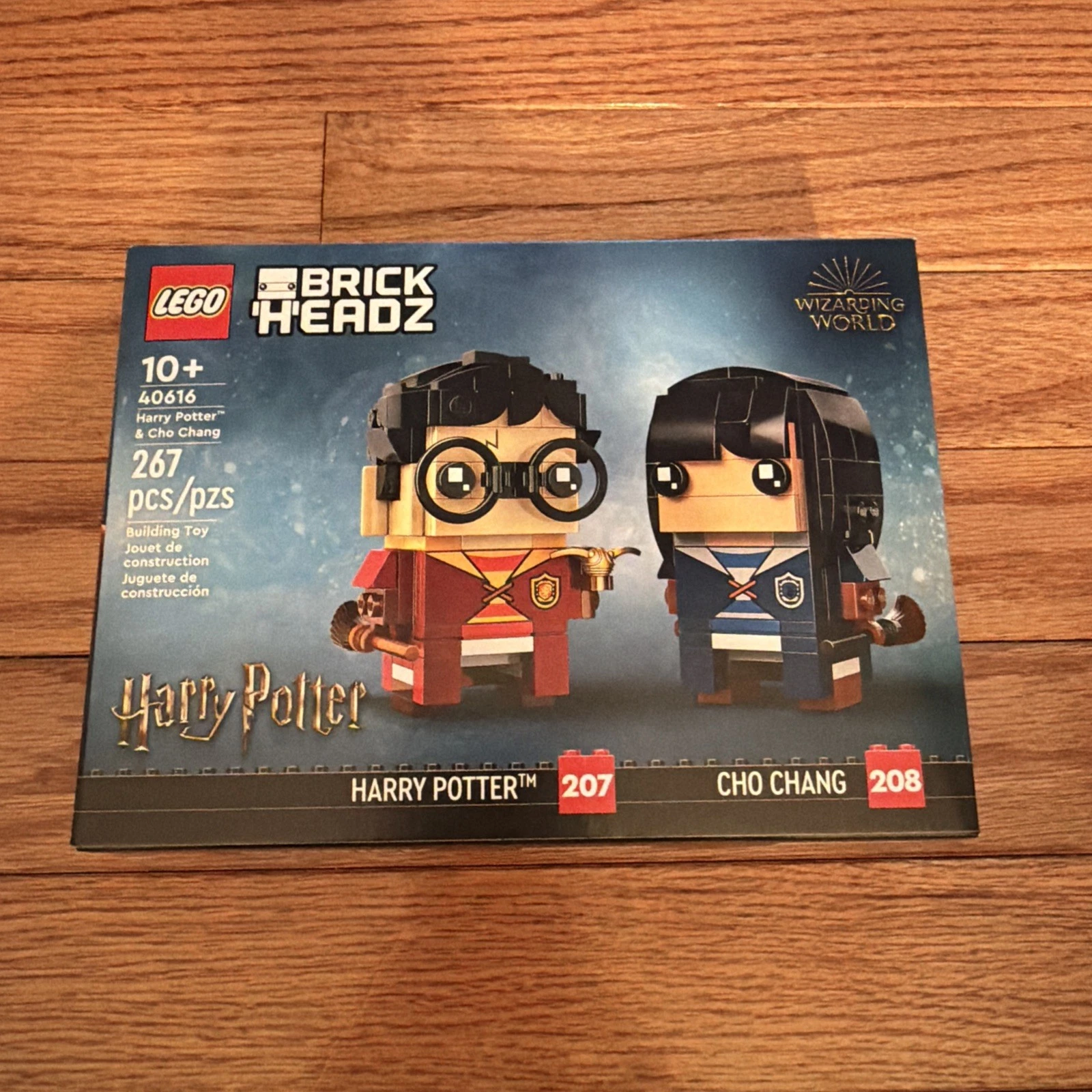 LEGO Harry Potter & Cho Chang Brickheadz 40616 Wizarding World NEW SEALED