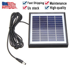 5W Outdoor Solar Panel 12V Supply For Camera Power Security System