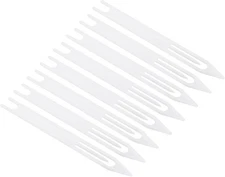 PATIKIL Fishing Net Repair Kit Plastic Sewing Needles White 