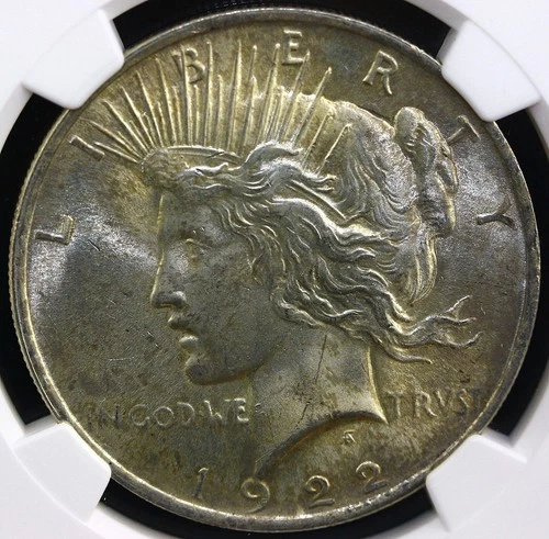 1922 Peace Silver Dollar $1 Nice NGC MS63