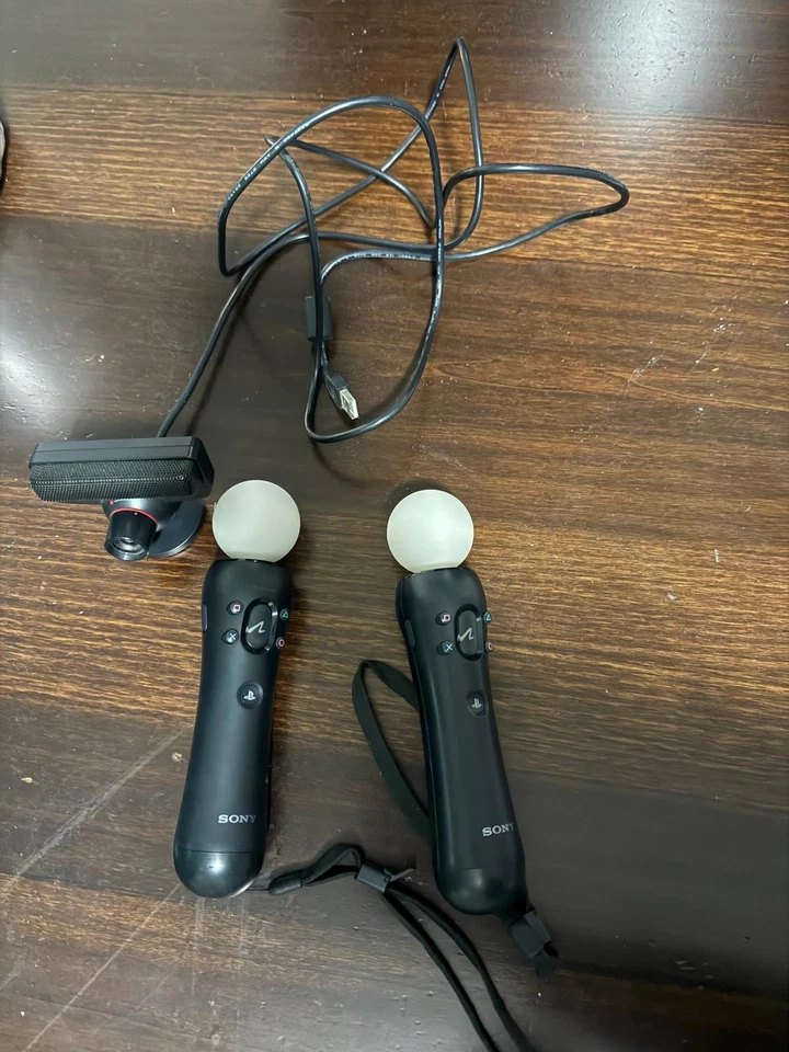 Kit Sony PS3 Move: 2 Motion Controller + Telecamera Eye Camera - Adatto PS4 VR - Bild 3 von 4