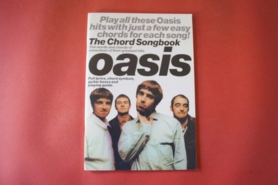 Oasis - Chord Songbook .Songbook Notenbuch .Vocal Guitar Chords