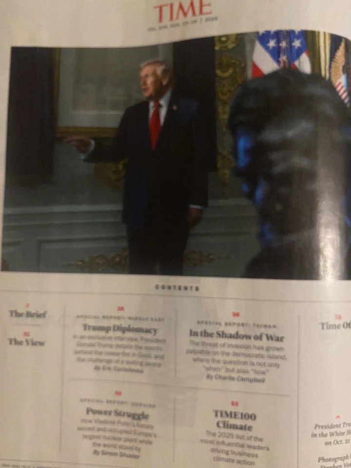 DONALD TRUMP WORLD time POPE LEO XIV Louvre museum ACE FREHLEY Diana Keaton - Image 3 of 4