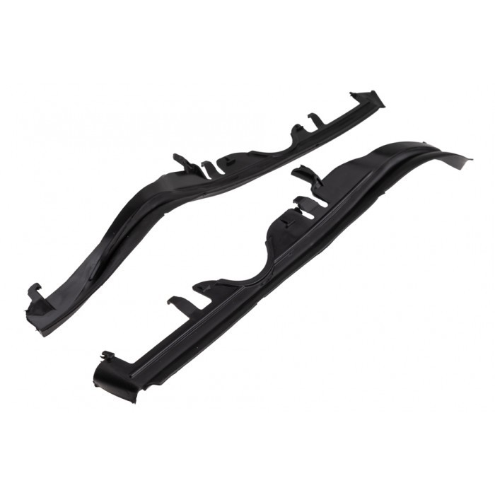 Paire de joints supérieurs de phares en caoutchouc premium pour BMW Série 5 E39
