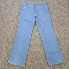 Levi's Jeans Men's 36x30 Blue Straight Leg Vintage Light Wash USA Style
