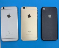 LOT OF 3 PHONES FOR PARTS - IPHONE 6S x2 - IPHONE 7