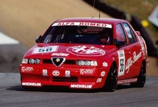 Gabriele Tarquini Alfa Romeo 155 TS British Touring Car Championsh- Old Photo 2