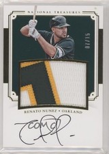 2017 Panini National Treasures Gold 7/15 Renato Nunez #RJSV-RN Auto 0c6