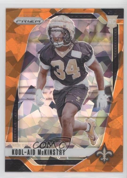 2024 Panini Prizm Rookies Orange Ice Kool-Aid McKinstry #363 Rookie RC 1jj7