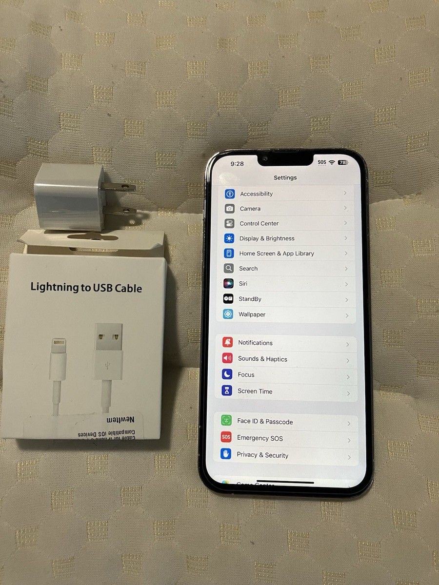Apple iPhone 13 Pro Max - 256 GB - Silver (Xfinity) for sale