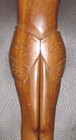 Vintage Hand-Carved Wood Nutcracker - Nude Tiki Polynesian Woman Hawaiian Hawaii — photo 3