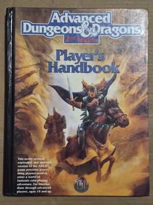 Advanced Dungeons and Dragons 2nd Edition - Player's Handbook