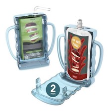 Dinneractive Sip Wiz - Purple Baby Pouch  Juice Box Holder