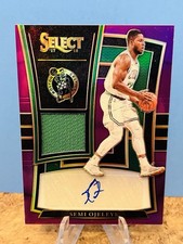 2017-18 Panini Select Prizm Semi Ojeleye Autograph Jersey Patch /99 #RJA-SOL