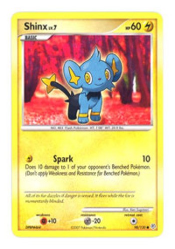 Shinx - 98/130 - Common - NM - Diamond and Pearl