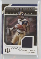 2020 Panini National Treasures Century Materials Prime 19/49 Torry Holt 0r98