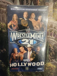 WWE WrestleMania 21 Goes Hollywood VHS 2005 John Cena Smack Down
