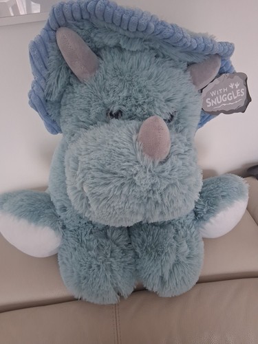 Dinosaur Blue Teddy bear New With Tags