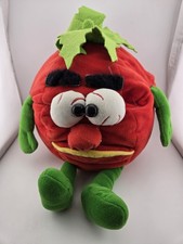 Video Vegetables Tomato Stuffed Plush 1987
