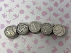 ROLL of 50 1943 SILVER 90% MERCURY DIMES $5 face 🔥