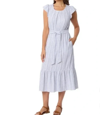 chinese dress ladies Ivory Cocktail Print Linen Blend Dress - Mini Dresses main image 0