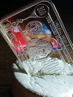 1oz 999 Silver Fine Silver In This Skeleton George $300 Bill Art Bar Very Scarce