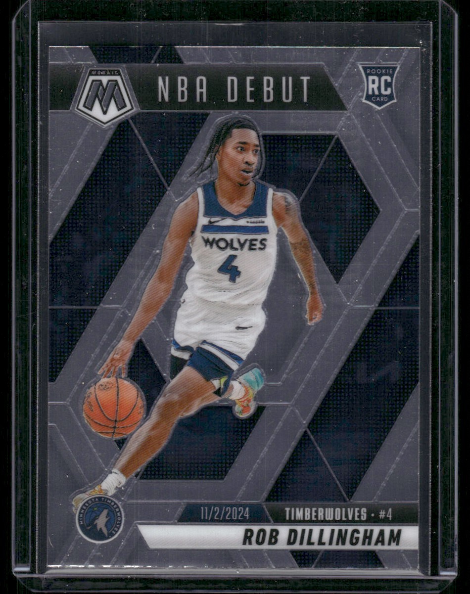 Rob Dillingham 2024-25 Panini Mosaic Minnesota Timberwolves #270