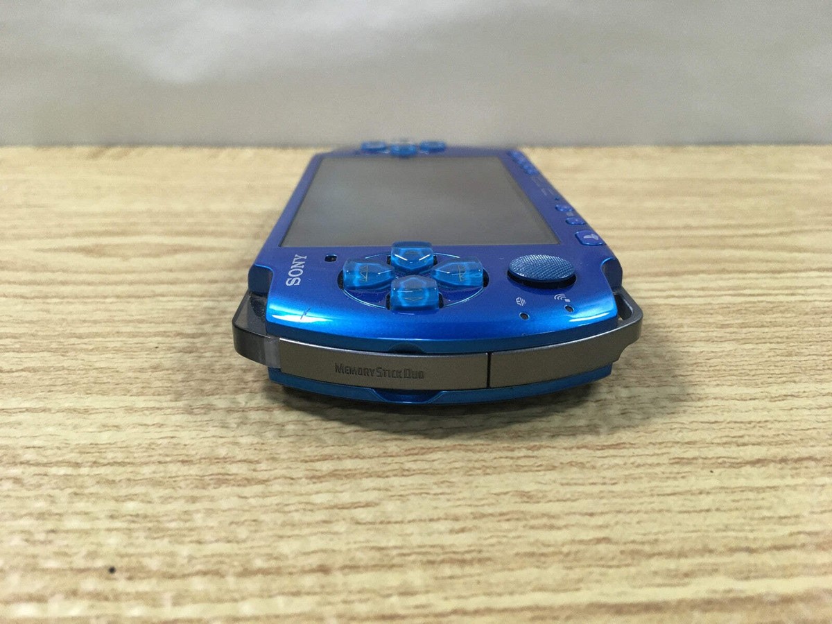 PSP3000ブルー Sony PSP 3000 Vibrant Blue Console w/ Box and Charger Japan