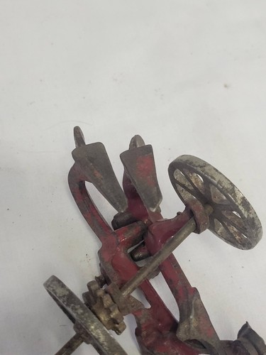 Antiker Arcade Gusseisen McCormick Hirsch 2-Boden Pflug Bauernhof Gerät - Bild 10 von 10