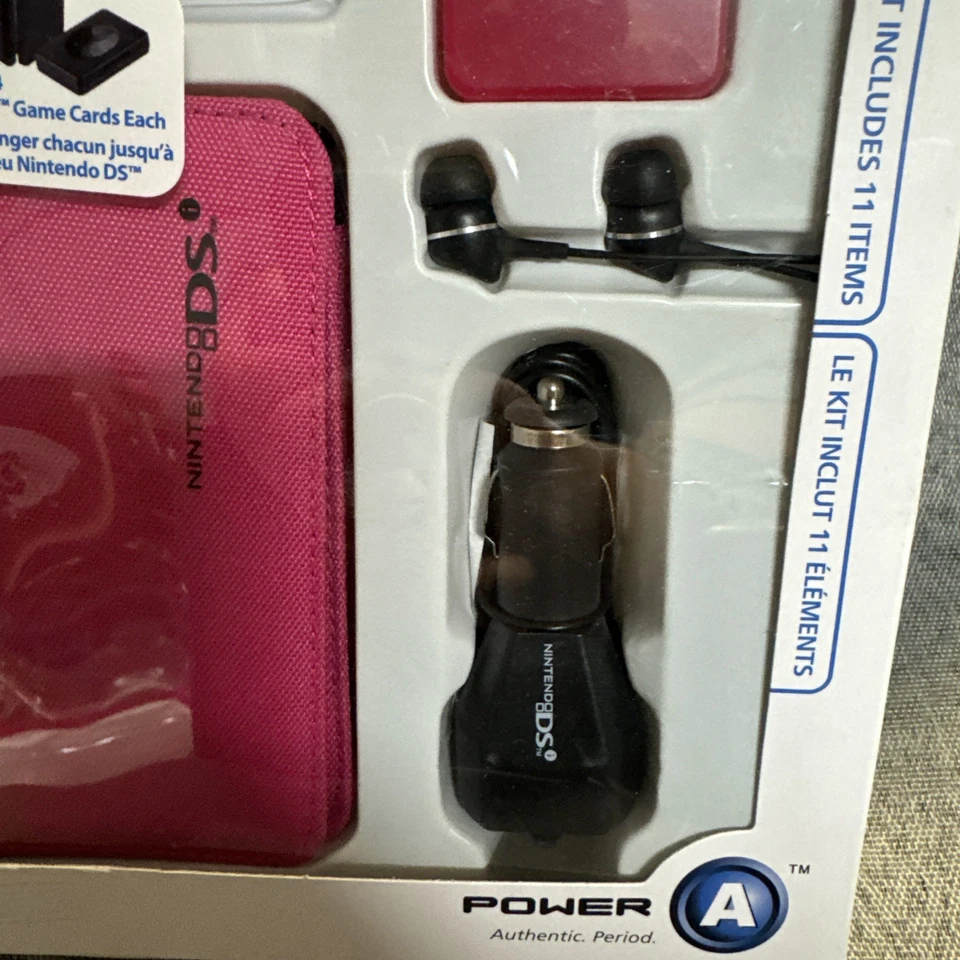 Nintendo DS Starter Kit Pink Brand New Power A NIB - Image 4 of 4