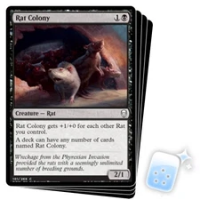 RAT COLONY X4 Dominaria DOM Magic MTG MINT CARD