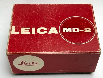 LEITZ LEICA Originalverpackung Kamera LEICA MD-2 Zustand gut