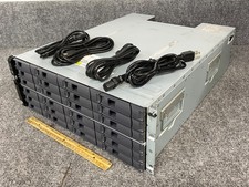 NetApp DS4243 24-Bay Disk Shelf Storage, 2x SAS Controller 2x PSU w/Cord As Is
